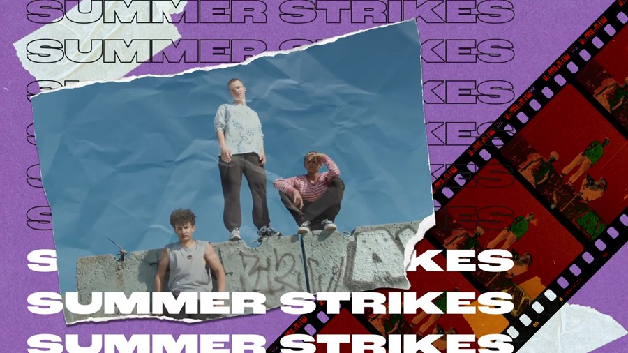 复古时尚趣味多屏撕纸宝丽来照片拼贴风格视频开场PR模板 Komodo - Grunge Urban Intro 影视音频 sucaiwan.com