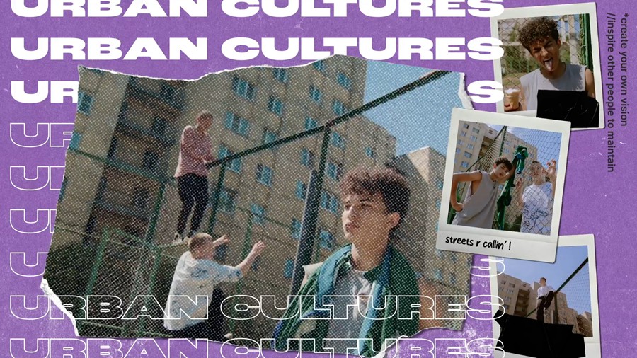 复古时尚趣味多屏撕纸宝丽来照片拼贴风格视频开场PR模板 Komodo - Grunge Urban Intro 影视音频 sucaiwan.com