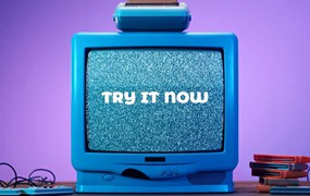 FCPX/PR模板:复古迷幻数字失真漏光耀斑电影无缝转场