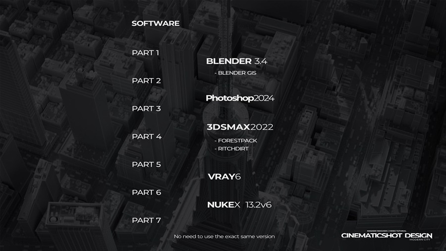 现代城市电影镜头设计 Gumroad – Cinematic Shot Design | Modern city 设计教程 第4张-素材湾丨精选海外优质设计素材资源 现代城市电影镜头设计 Gumroad – Cinematic Shot Design | Modern city 设计教程 sucaiwan.com