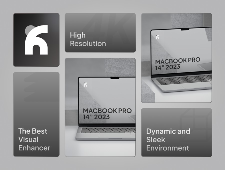 现代工业风网站web ui界面设计苹果MacBook Pro笔记本电脑展示贴图PSD样机 Acea – Macbook Pro Mockups 样机素材 sucaiwan.com