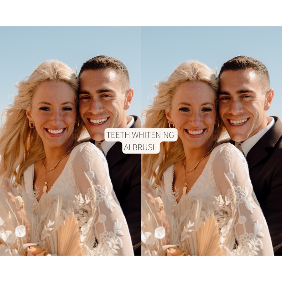 27款温暖明亮橙色色调婚礼照片调色Lightroom预设包 Cassidy Lynne – Make It Pop! AI Brushes 插件预设 sucaiwan.com