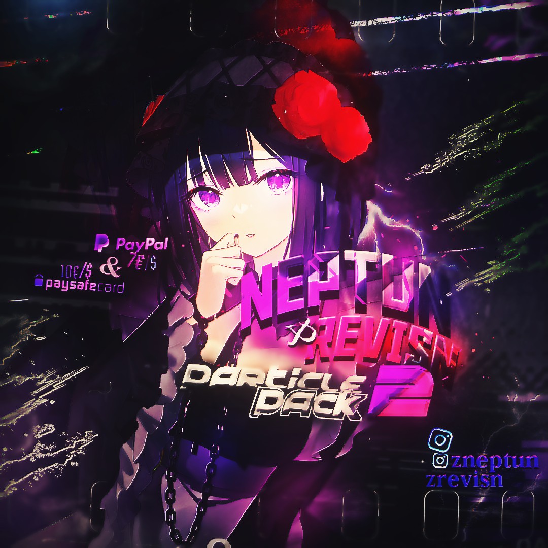 油管大神Neptun出品电子风故障动漫剪辑AE工程文件模板叠加视频素材 Neptun & Revisn Particle Pack 2 影视音频 sucaiwan.com