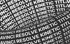 达芬奇预设:野蛮抽象大胆商业动力学循环无缝错版文字排4K循环海报动画预设 Kinetic Typography v2