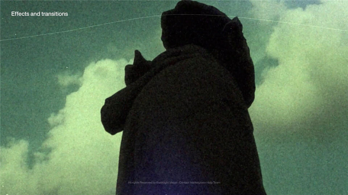 复古老式氛围感Super8胶片漏光颗粒脏污手绘划痕引线电影视觉元素AE模板 , sucaiwan.com