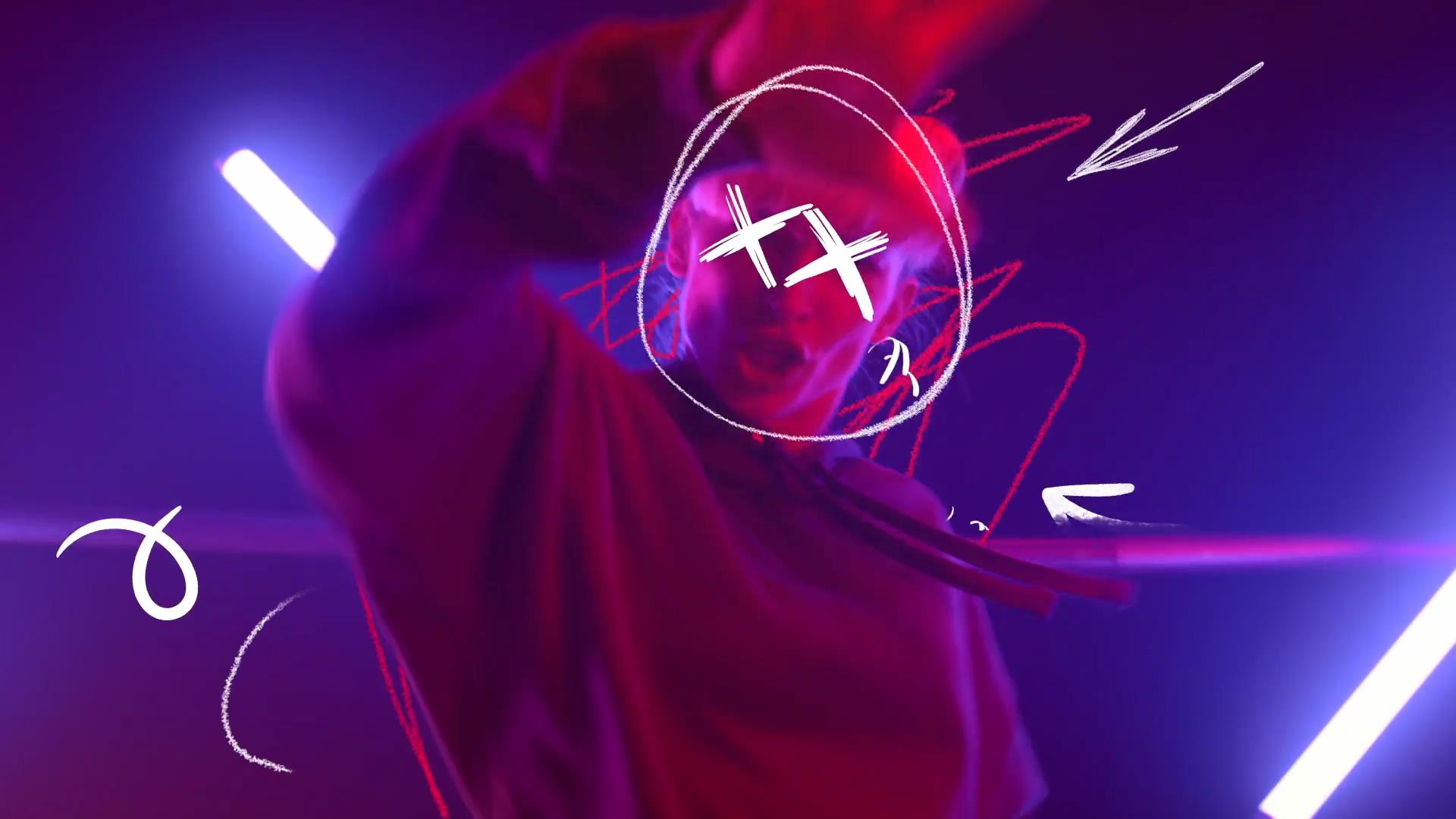 AE插件：1120个创意手绘涂鸦艺术箭头漫画插画线条标记数字表情符号场景标题背景视觉元素包 Hand Drawn Constructor 插件预设 sucaiwan.com