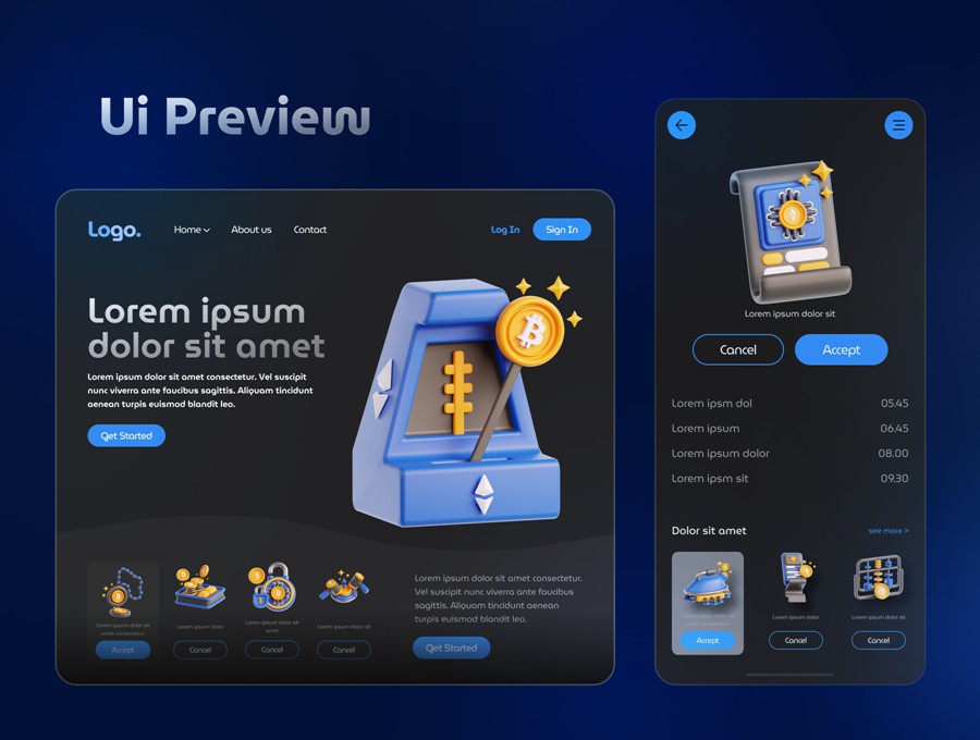 15款质感虚拟货币比特币理财财务管理3D插图图标Icons设计blender/png格式素材 Bitcoin and Currency 3D Icon set 图标素材 第5张-素材湾丨精选海外优质设计素材资源 15款质感虚拟货币比特币理财财务管理3D插图图标Icons设计blender/png格式素材 Bitcoin and Currency 3D Icon set 图标素材 sucaiwan.com