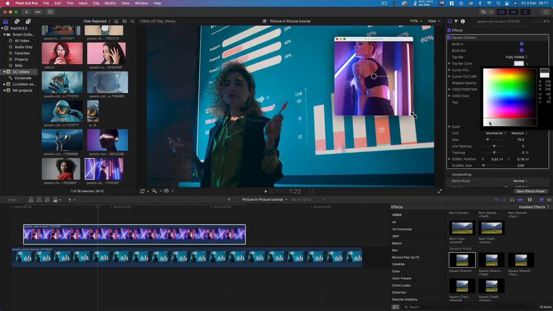 FCPX插件：真实Windows弹窗视频游戏直播课程画中画动画 , sucaiwan.com