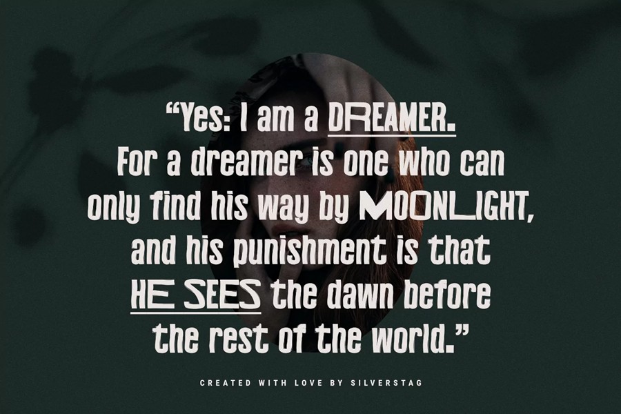 英文字体：复古Y2K迷幻手写线性轮廓标题婚礼情绪邀请函海报封面排版字体 VIGNY - Psychedelic Display Font , sucaiwan.com