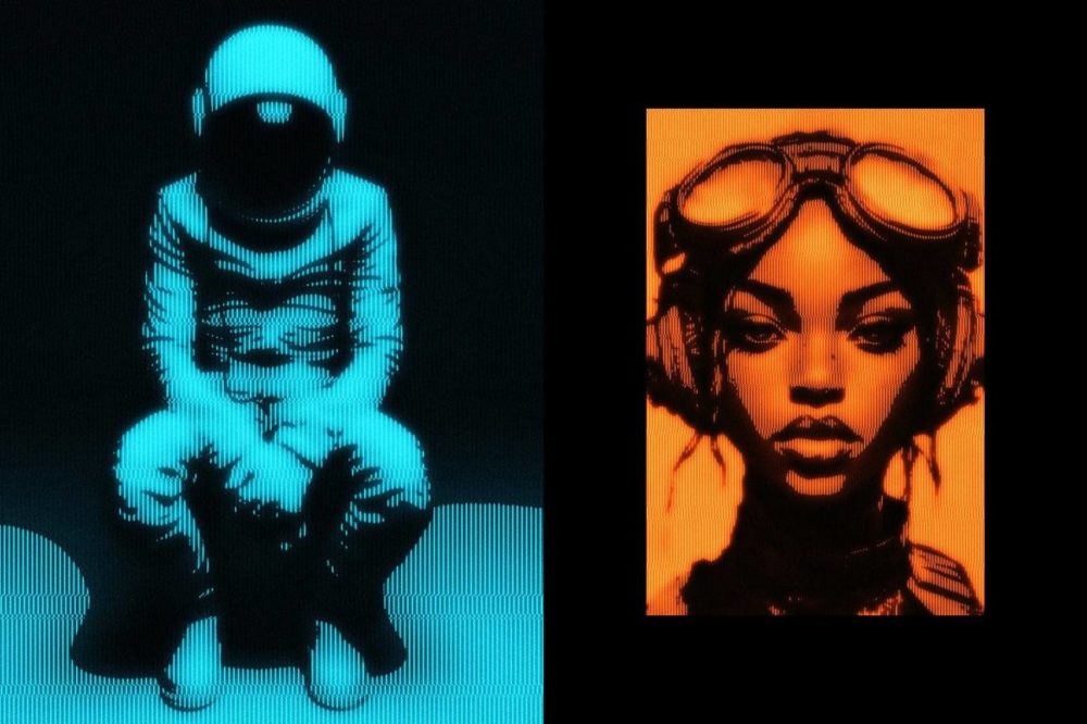 复古电视屏幕模拟CRT照片效果PS特效滤镜插件样机 CRT Photo Effect 插件预设 sucaiwan.com