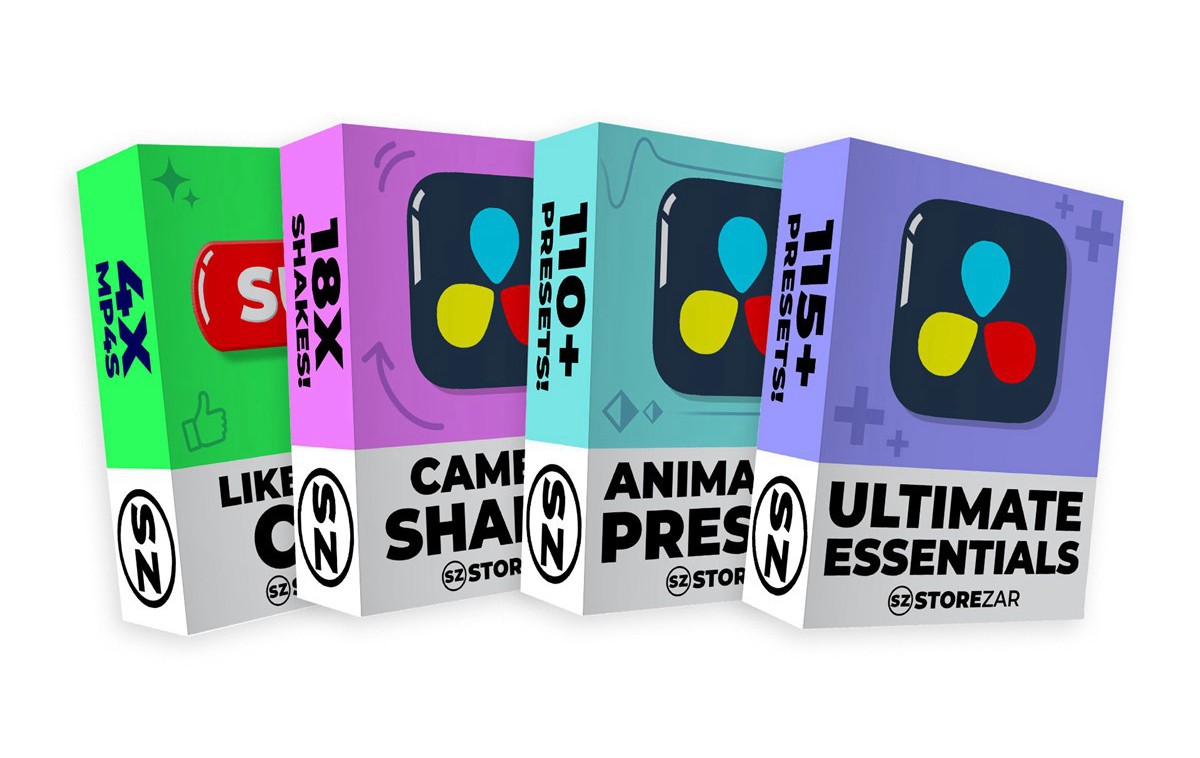 Storezar 4个热门趣味旋转相机缩放抖动滑动位移终极转场字幕达芬奇预设效果包 Storezar The Ultimate Bundle for DaVinci Resolve , 第1张-素材湾丨精选海外优质设计素材资源 Storezar 4个热门趣味旋转相机缩放抖动滑动位移终极转场字幕达芬奇预设效果包 Storezar The Ultimate Bundle for DaVinci Resolve , sucaiwan.com