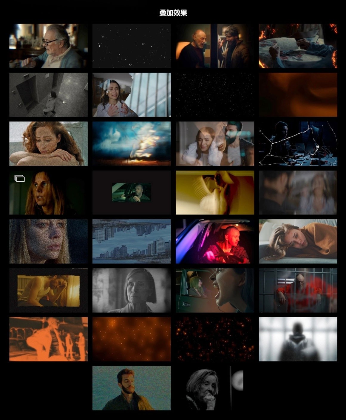 Motionvfx – mDrama 复古高级电影美学紧张氛围撕纸快门玻璃标题排版叠加效果达芬奇预设 插件预设 sucaiwan.com