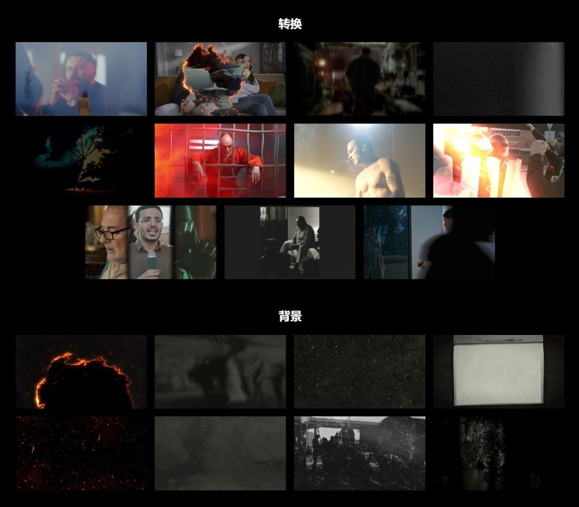 Motionvfx – mDrama 复古高级电影美学紧张氛围撕纸快门玻璃标题排版叠加效果达芬奇预设 插件预设 sucaiwan.com