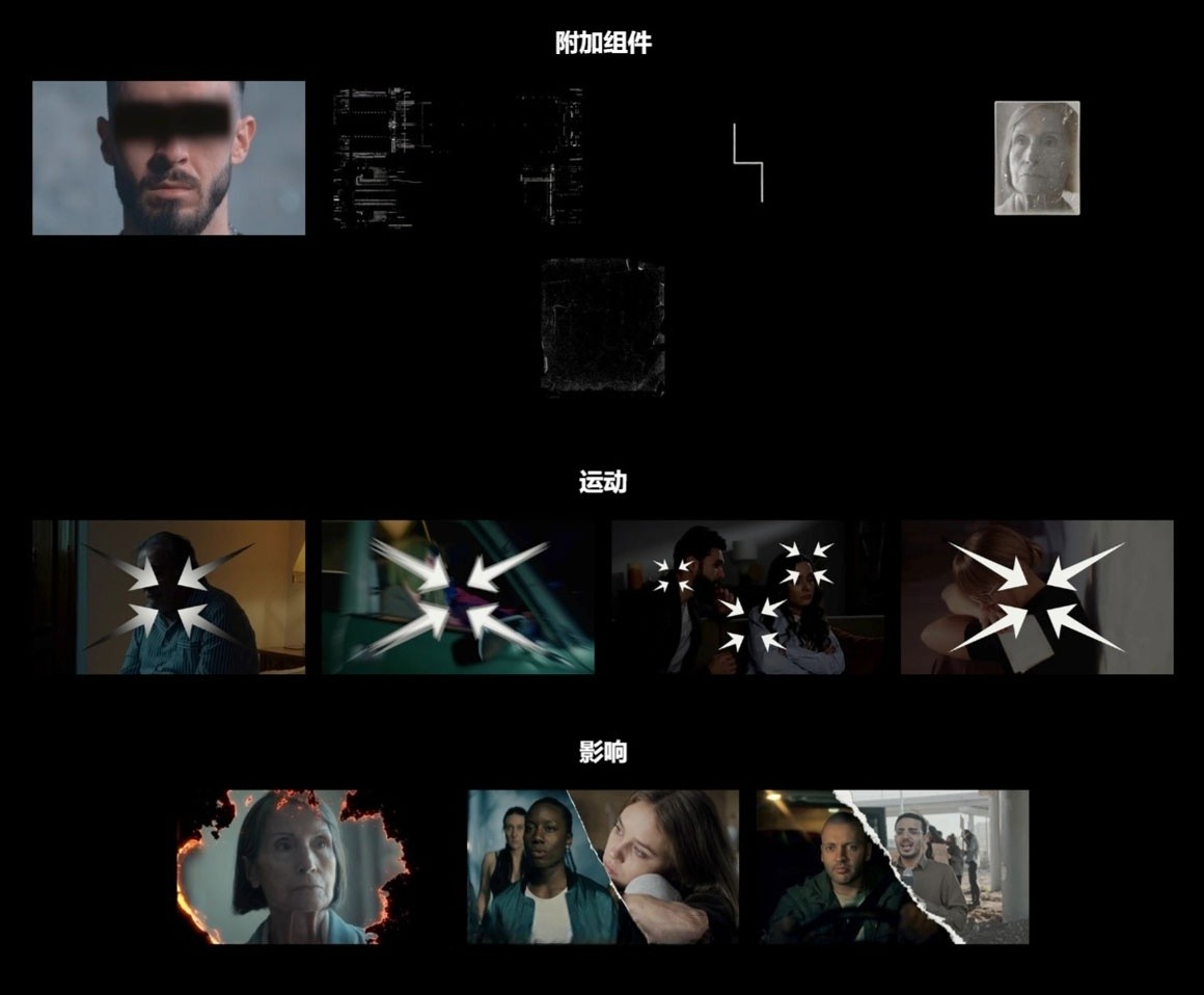 Motionvfx – mDrama 复古高级电影美学紧张氛围撕纸快门玻璃标题排版叠加效果达芬奇预设 插件预设 sucaiwan.com