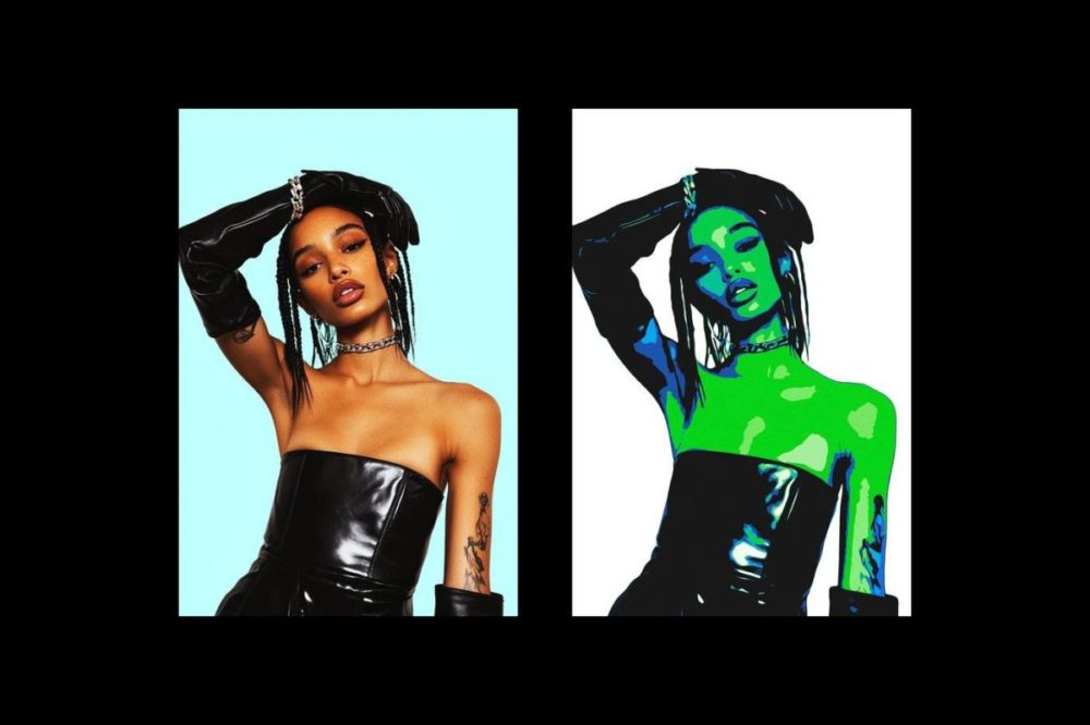 复古老式视觉冲击波普艺术海报照片效果PS特效滤镜样机 Pop Art Poster Photo Effect 插件预设 sucaiwan.com