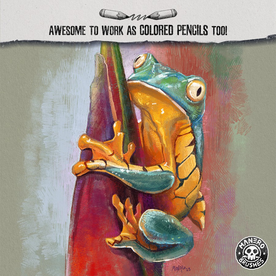 44款传统素描铅笔炭笔手绘线条阴影纹理绘画效果procreate笔刷画笔素材 Pencilmania: A Spectacular Graphite Brush Set for Procreate 笔刷资源 sucaiwan.com