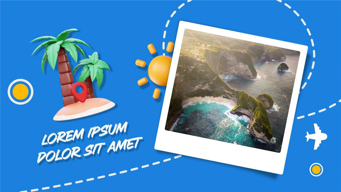 AE模板：冒险假日旅行照片VLOG节目栏目包装动画开场片头 , sucaiwan.com