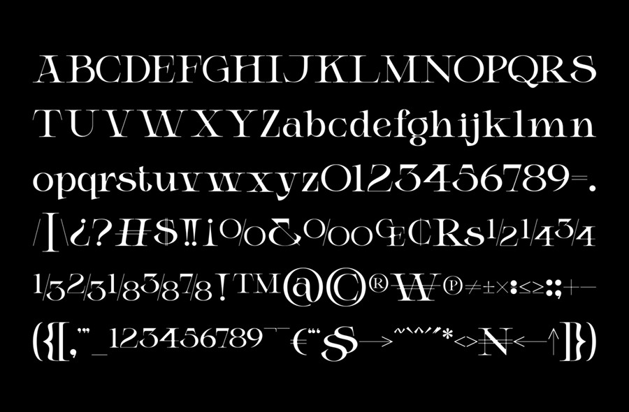 时尚优雅品牌杂志徽标设计衬线英文字体安装包 Elicen – Elegant Serif Font 设计素材 sucaiwan.com