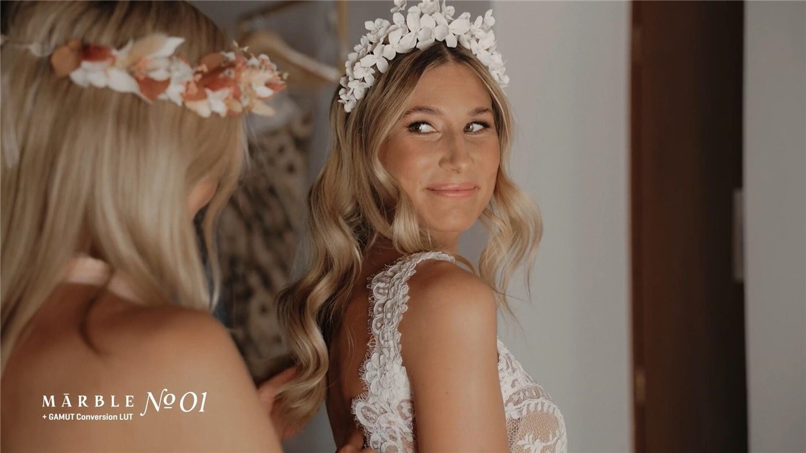 Gamut Marble LUT 全新古典感欧洲优雅温暖柔和色调婚礼电影短片LUT调色预设 , sucaiwan.com