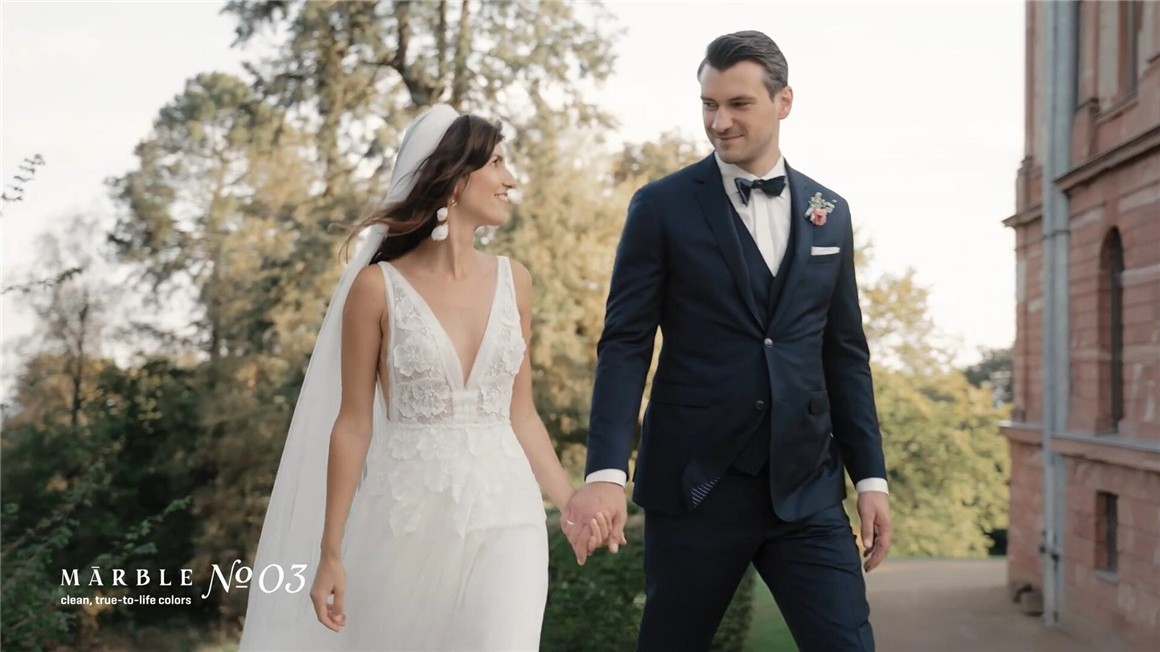 Gamut Marble LUT 全新古典感欧洲优雅温暖柔和色调婚礼电影短片LUT调色预设 , sucaiwan.com