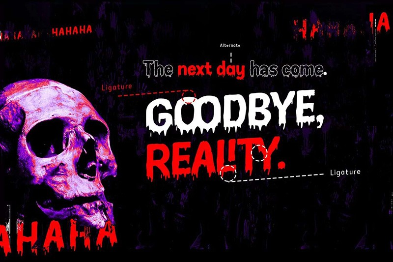 Lunturan恐怖主题英文字体 , sucaiwan.com