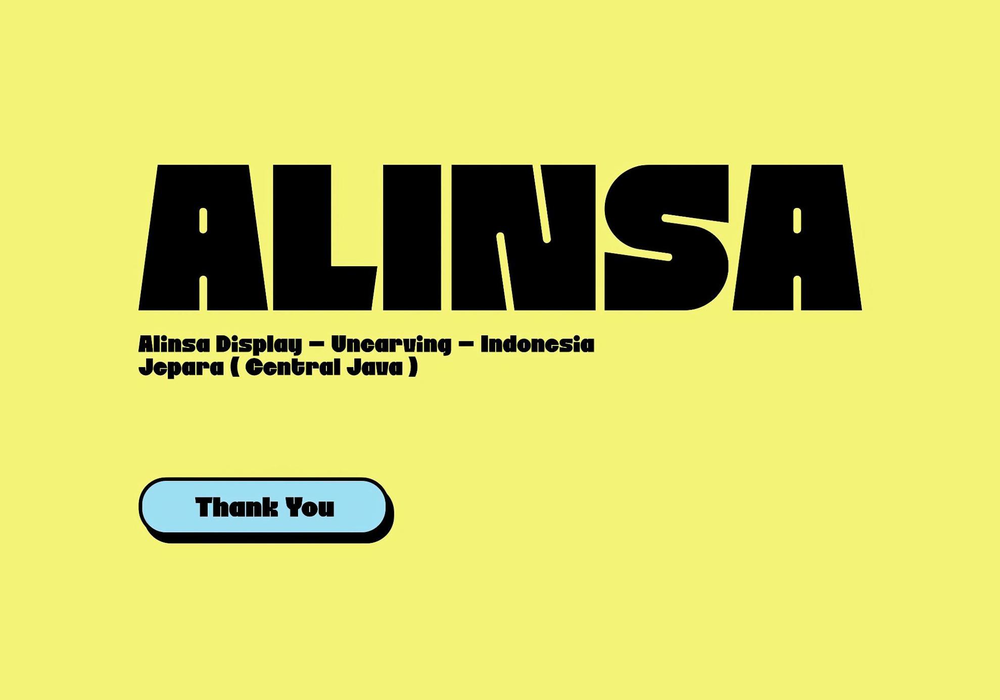 Alinsa - Display Font 简洁大胆趣味俏皮品牌海报设计贴纸形状无衬线字体 设计素材 第9张-素材湾丨精选海外优质设计素材资源 Alinsa - Display Font 简洁大胆趣味俏皮品牌海报设计贴纸形状无衬线字体 设计素材 sucaiwan.com