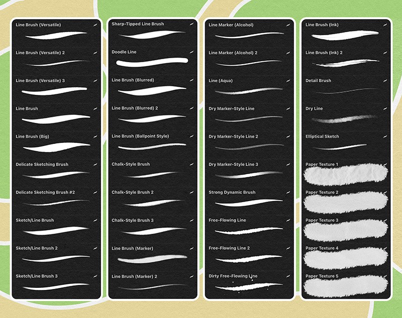 Procreate动漫勾线速涂神器！ , sucaiwan.com