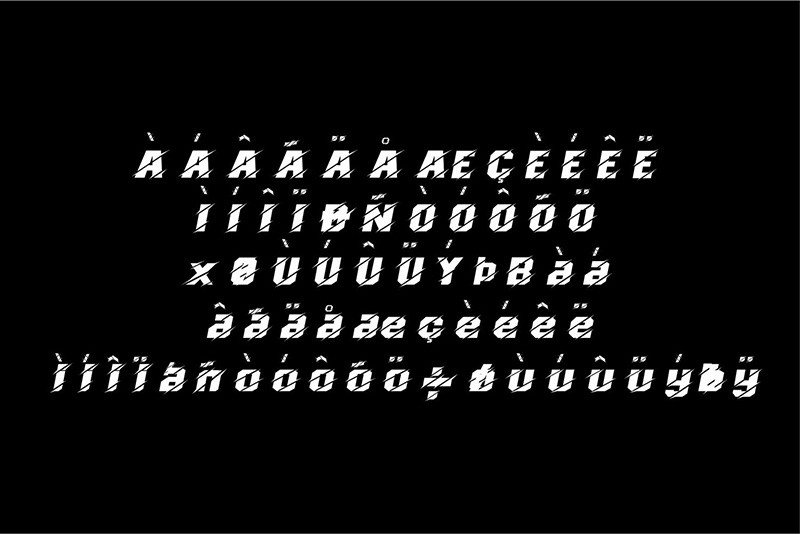 MX Motocross 运动感英文字体 , sucaiwan.com