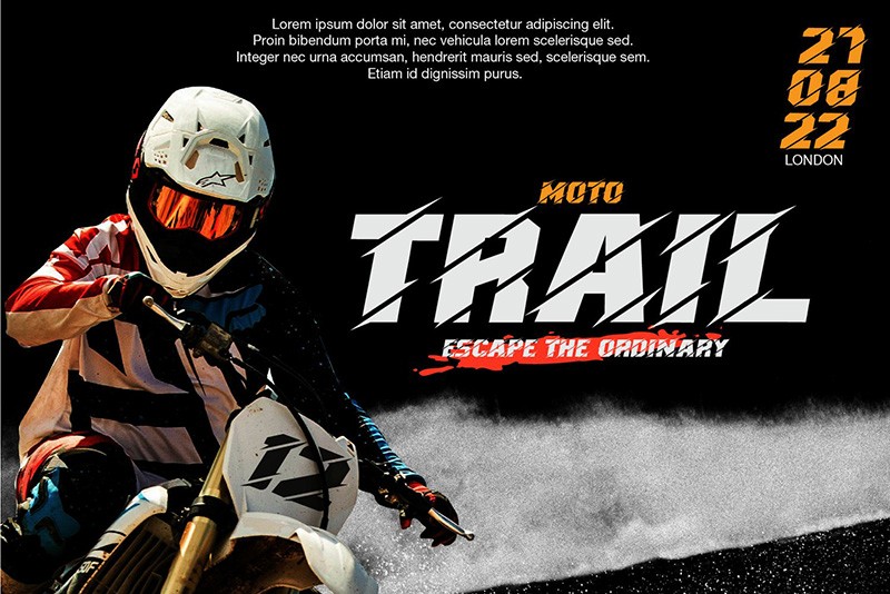 MX Motocross 运动感英文字体 , sucaiwan.com