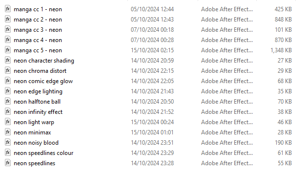 100+组霓虹抖动冲击镜头光晕动漫剪辑AE工程模板叠加视频音效素材包 Neon Manga Editing Pack 影视音频 第3张-素材湾丨精选海外优质设计素材资源 100+组霓虹抖动冲击镜头光晕动漫剪辑AE工程模板叠加视频音效素材包 Neon Manga Editing Pack 影视音频 sucaiwan.com