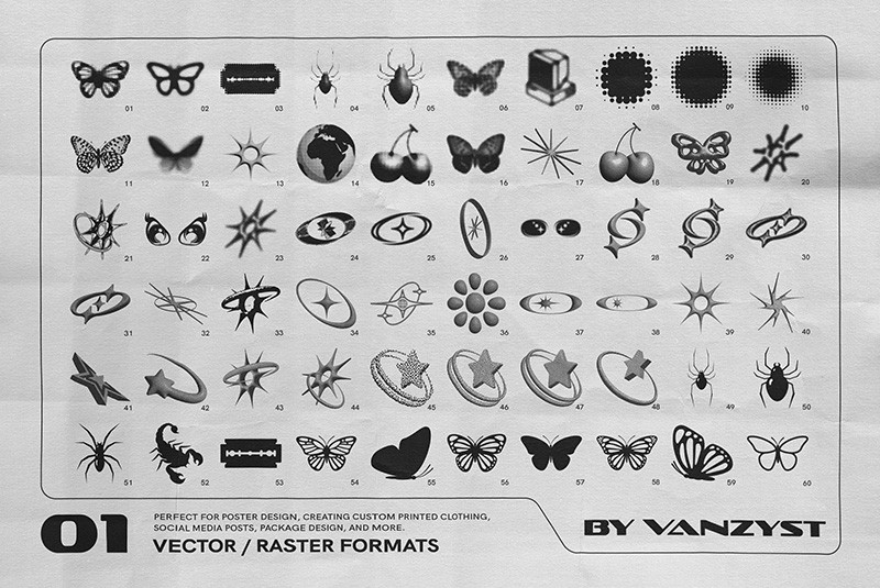 300+复古Y2K形状矢量素材合集CSH PNG AI格式 , 第2张-素材湾丨精选海外优质设计素材资源 300+复古Y2K形状矢量素材合集CSH PNG AI格式 , sucaiwan.com