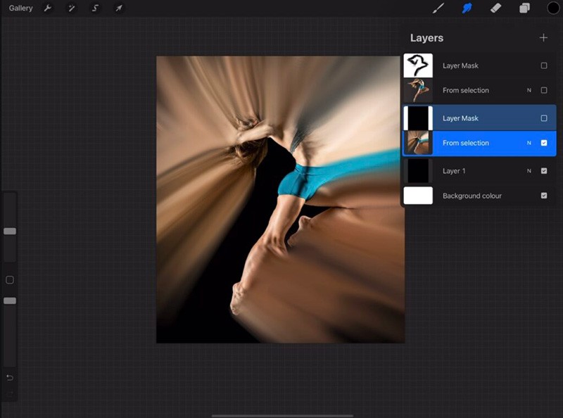 Procreate粒子消散效果笔刷 , sucaiwan.com