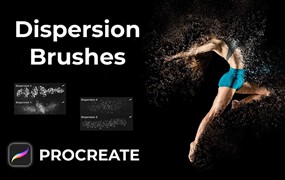 Procreate粒子消散效果笔刷