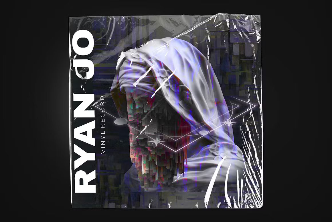 未来VHS故障扭曲电音迷幻抽象位移无信号西方天使雕塑雕像PNG设计素材 Glitch Sculptures Collection 图片素材 sucaiwan.com