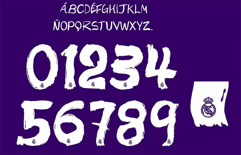 Y-3 x 皇马梦幻联动！联名球衣字体 , sucaiwan.com