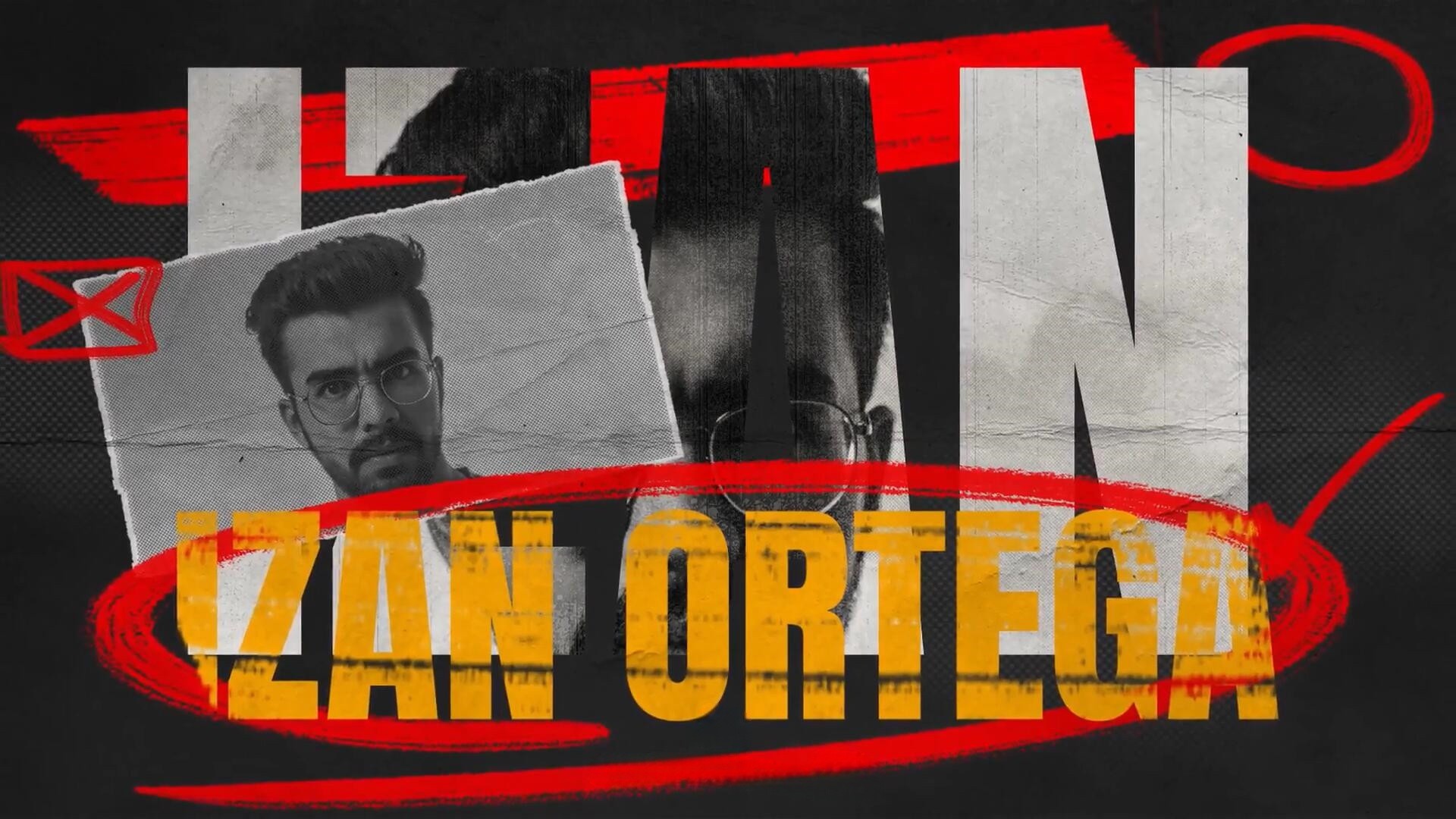 AE模板：复古垃圾摇滚嘻哈风格手绘动态文字排版开场片头 , sucaiwan.com