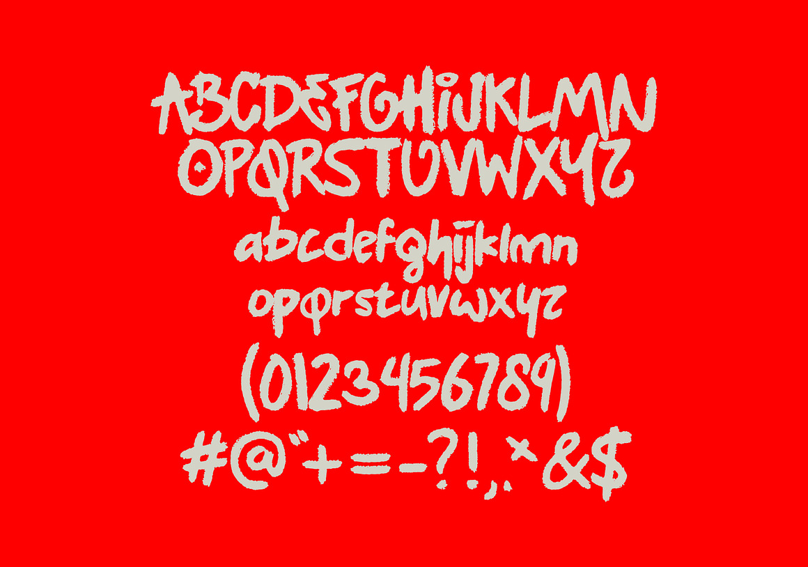 英文字体:前卫邋遢氛围美感街头文化潦草毛边手写字体 Aodeps — Display Font , 第3张-素材湾丨精选海外优质设计素材资源 英文字体:前卫邋遢氛围美感街头文化潦草毛边手写字体 Aodeps — Display Font , sucaiwan.com