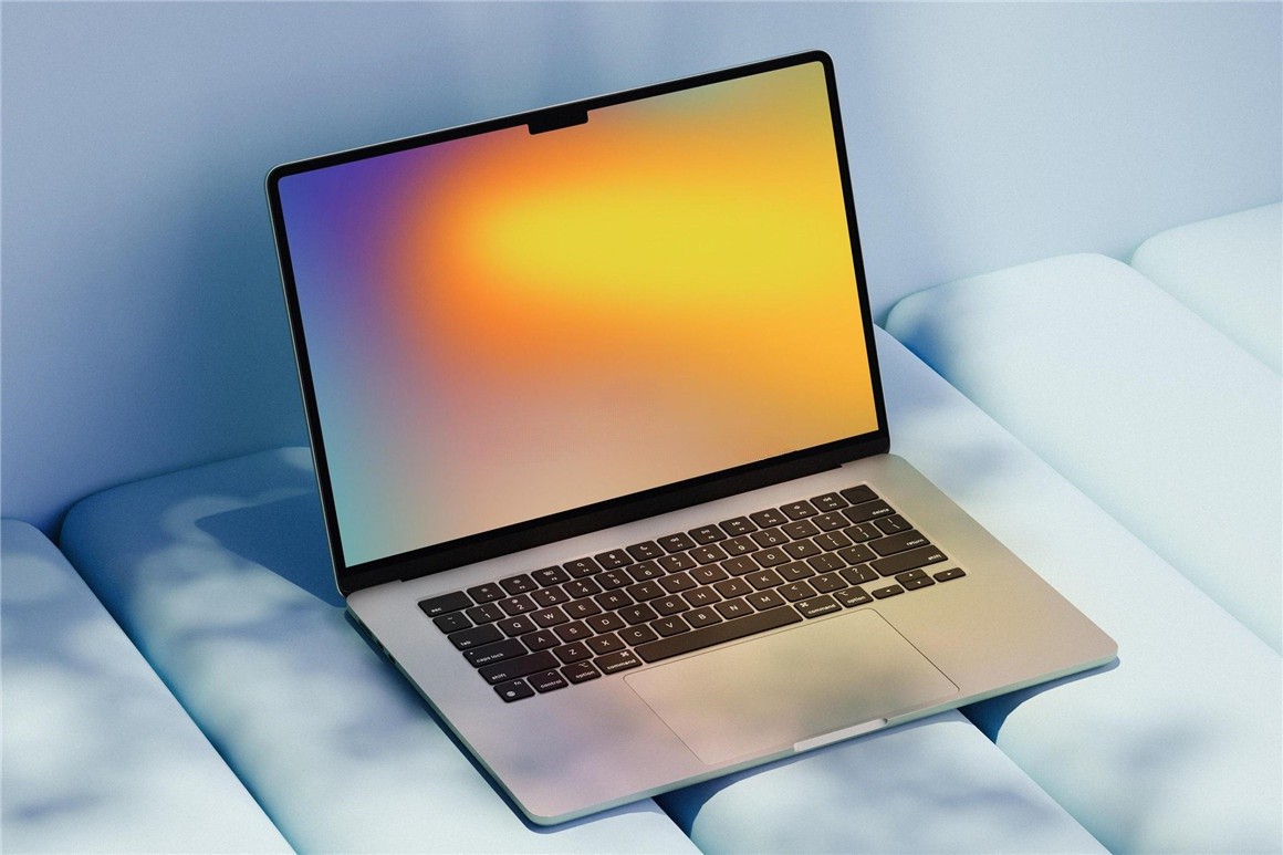 6款苹果MacBook Air笔记本电脑网站UI海报PS展示贴图样机MOCKUP模板 MacBook Air Mockup Set 样机素材 sucaiwan.com