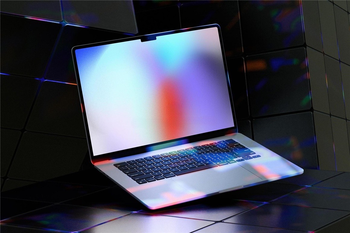 6款苹果MacBook Air笔记本电脑网站UI海报PS展示贴图样机MOCKUP模板 MacBook Air Mockup Set 样机素材 sucaiwan.com