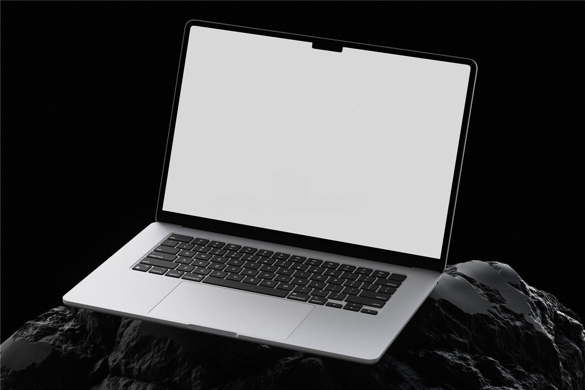 6款苹果MacBook Air笔记本电脑网站UI海报PS展示贴图样机MOCKUP模板 MacBook Air Mockup Set 样机素材 sucaiwan.com