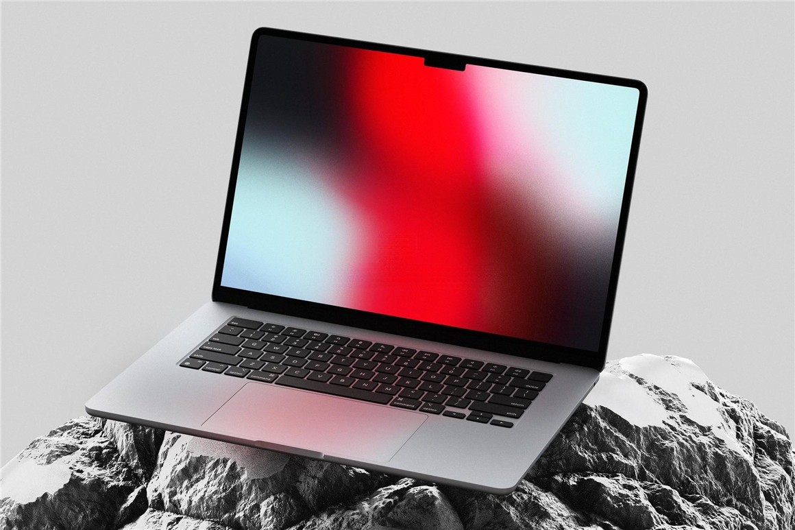 6款苹果MacBook Air笔记本电脑网站UI海报PS展示贴图样机MOCKUP模板 MacBook Air Mockup Set 样机素材 sucaiwan.com
