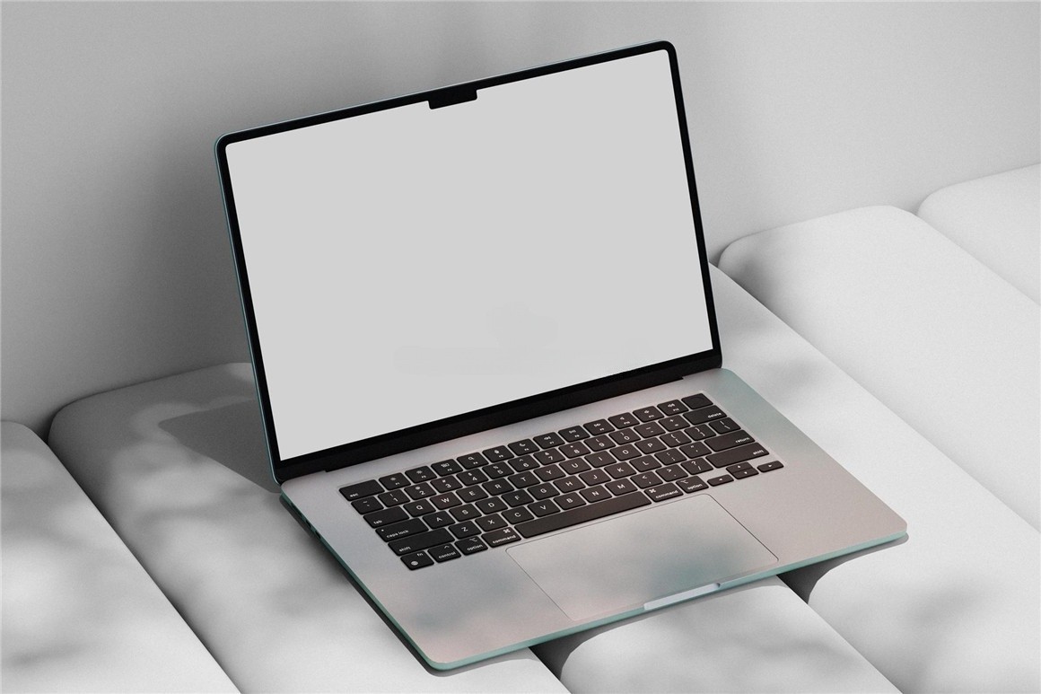 6款苹果MacBook Air笔记本电脑网站UI海报PS展示贴图样机MOCKUP模板 MacBook Air Mockup Set 样机素材 sucaiwan.com