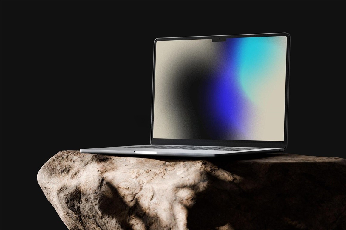 6款苹果MacBook Air笔记本电脑网站UI海报PS展示贴图样机MOCKUP模板 MacBook Air Mockup Set 样机素材 sucaiwan.com