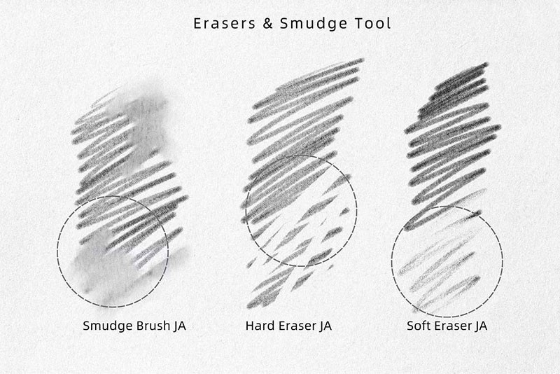 超写实！素描专用铅笔效果PS笔刷 , sucaiwan.com
