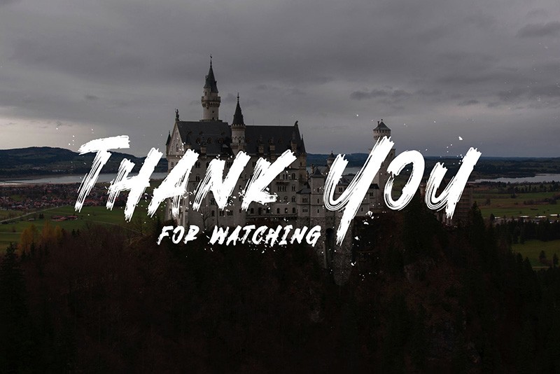 KingNeverDie 潮流英文手刷字体 , sucaiwan.com