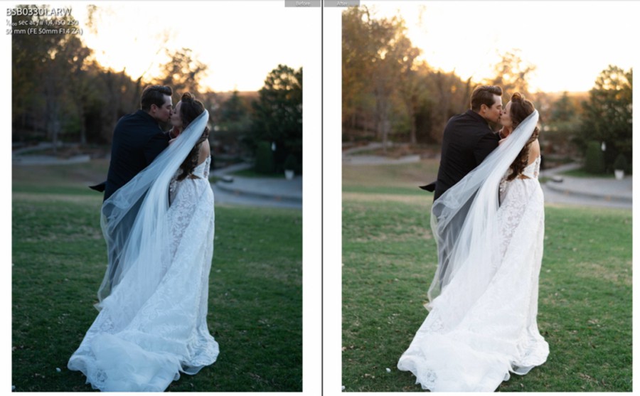 浪漫永恒柯达Portra 400胶片模拟婚礼情侣摄影照片调色Lightroom预设 Martina De Santis – Kodak Portra 400 Emulation Presets & Profiles 插件预设 sucaiwan.com