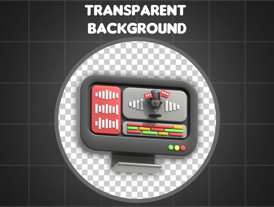 20款高级音乐赛事新闻播音演讲话筒耳机3D图标设计PNG/OBJ/FBX格式素材 3D Icon Podcast 图标素材 第4张-素材湾丨精选海外优质设计素材资源 20款高级音乐赛事新闻播音演讲话筒耳机3D图标设计PNG/OBJ/FBX格式素材 3D Icon Podcast 图标素材 sucaiwan.com