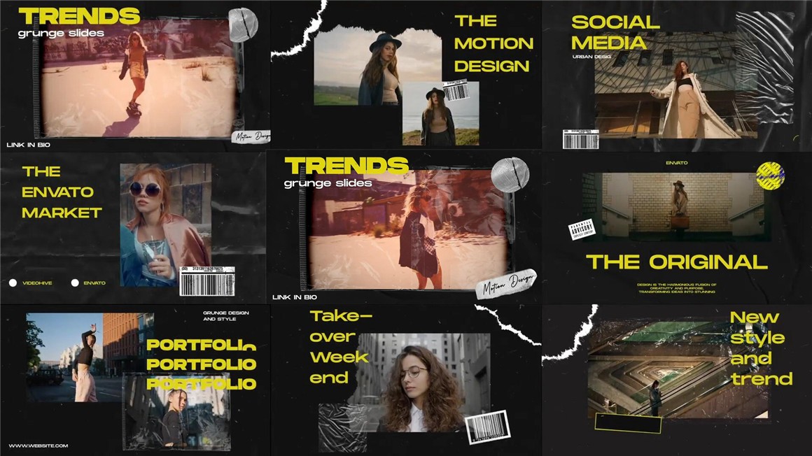 AE模板:30款现代都市混合拼贴撕纸艺术潮牌预告片模板 , 第1张-素材湾丨精选海外优质设计素材资源 AE模板:30款现代都市混合拼贴撕纸艺术潮牌预告片模板 , sucaiwan.com