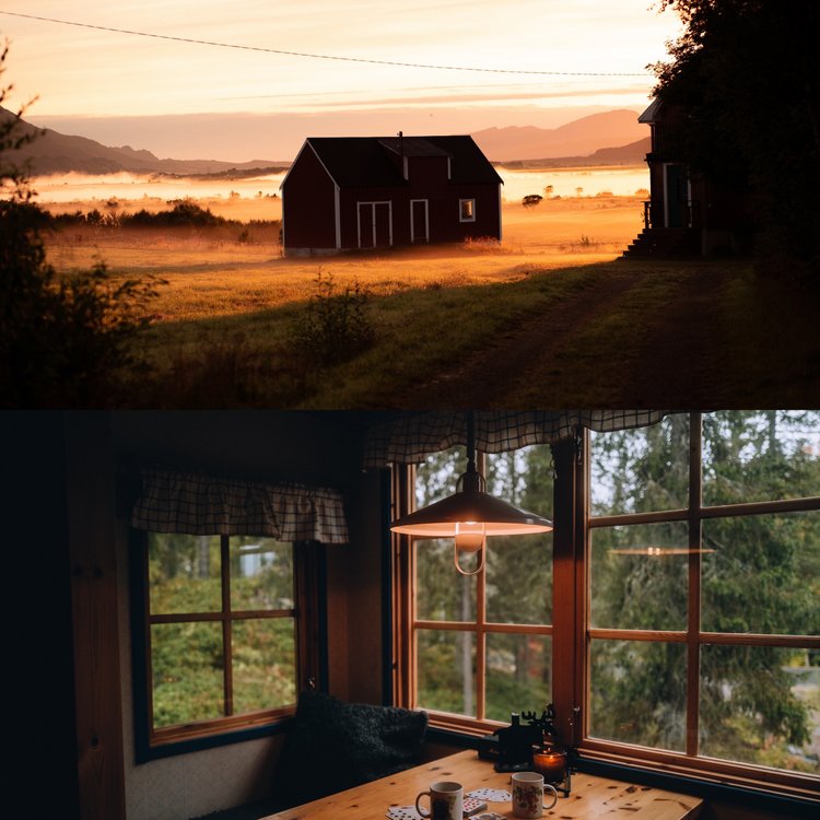 梦幻柔和蓝绿色橙色旅拍风景照片调色Lightroom预设 Presets By Frauki Vol I 插件预设 sucaiwan.com