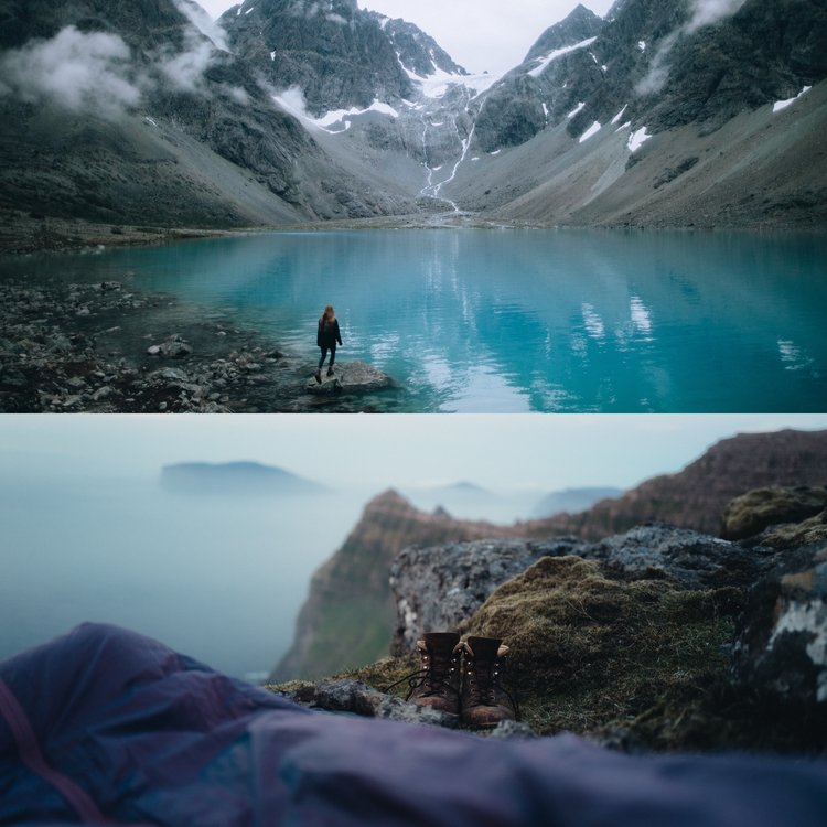 梦幻柔和蓝绿色橙色旅拍风景照片调色Lightroom预设 Presets By Frauki Vol I 插件预设 sucaiwan.com